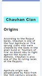 Mobile Screenshot of chauhan.com